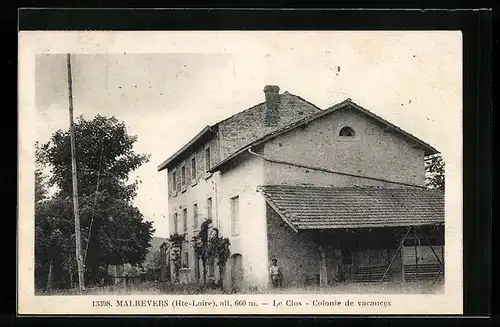 AK Malrevers, Le Clos, Colonie de vacances