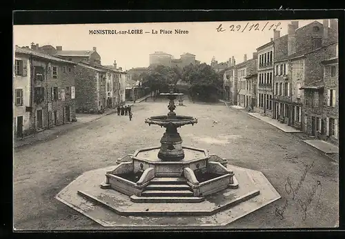 AK Monistrol-sur-Loire, La Place Néron