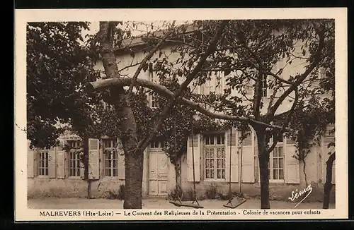 AK Malrevers, Le Couvent des Religieuses de la Présentation, Colonie de vacances pour enfants