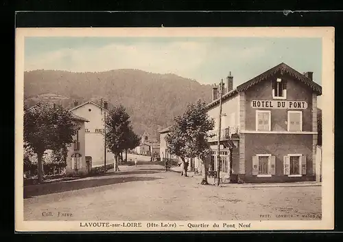 AK Lavoute-sur-Loire, Quartier du Pont Neuf