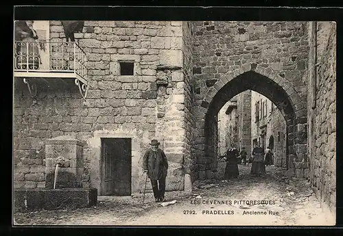 AK Pradelles, Ancienne Rue