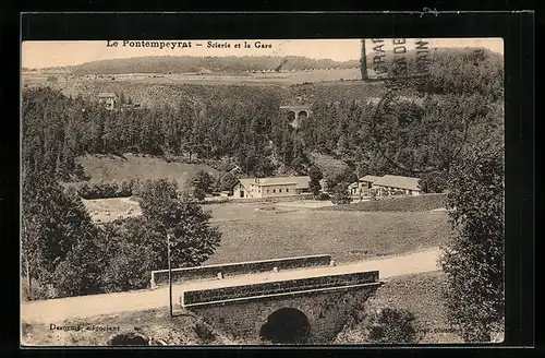 AK Le Pontempeyrat, Scierie et la Gare