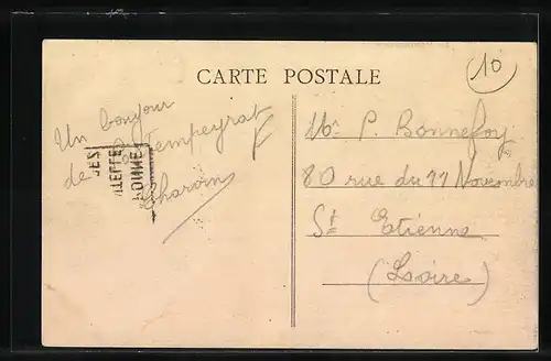 AK Le Pontempeyrat, Scierie et la Gare