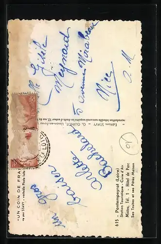 AK Pontempeyrat, hôtel du Parc