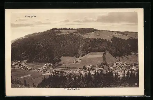 AK Trubschachen, Panorama, Bäregghöhe