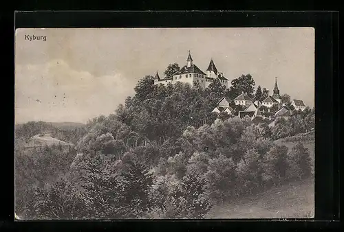 AK Kyburg, Blick zur Burg