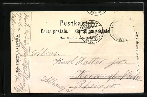 AK Colombier, Vue generale