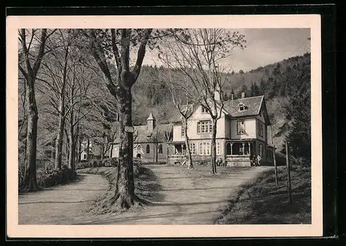 AK Freiburg i. Br., Waldrestaurant St. Ottlilien