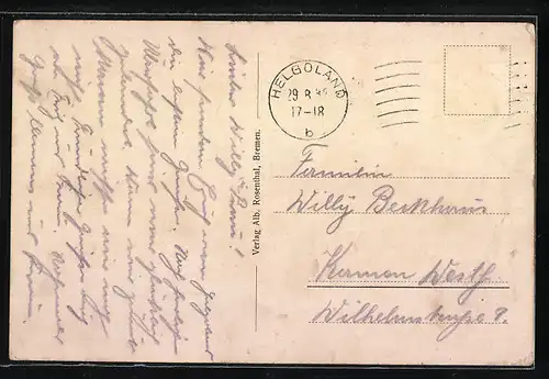 AK Dampfer Roland, Norddeutscher Lloyd