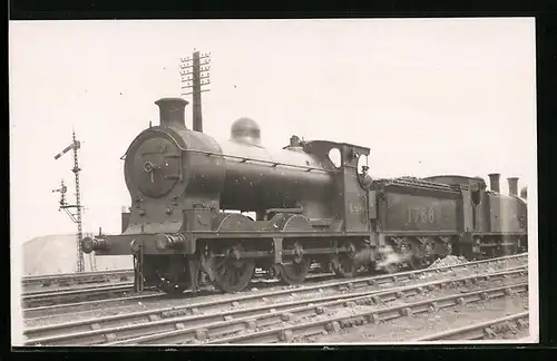 AK Lokomotive der LMS 17668, englische Eisenbahn