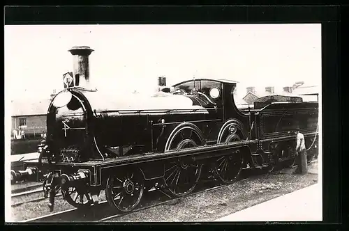 AK Lokomotive 270, englische Eisenbahn