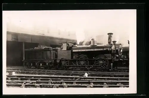 AK Lokomotive 8000, englische Eisenbahn