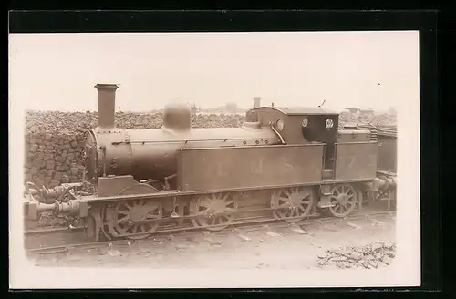 AK Lokomotive der LMS 7733, englische Eisenbahn