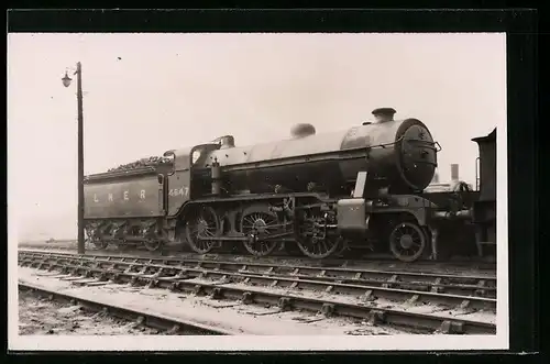 AK Lokomotive der LNER 4647, englische Eisenbahn