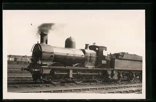AK Lokomotive 2573, englische Eisenbahn