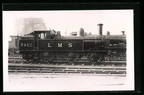 AK Lokomotive der LMS 7812, englische Eisenbahn
