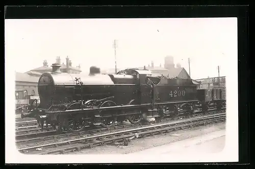 AK Lokomotive der LMS 4290, englische Eisenbahn