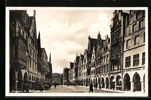 AK Münster, Partie am Prinzipalmarkt