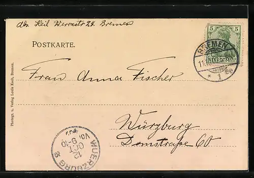 AK Bremen, Schlachte mit Martinikirche