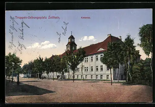 AK Truppenübungsplatz Zeithain, Die Kaserne