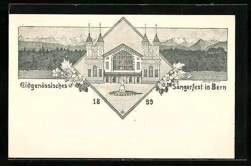 AK Bern, Eidgenössisches Sängerfest 1899