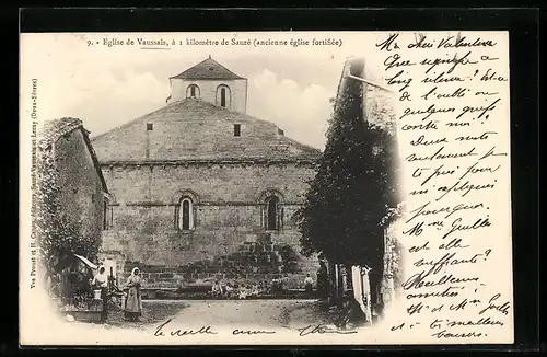 AK Vaussais, Eglise de Vaussais