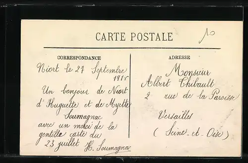 AK Niort, L`Avenue de la République