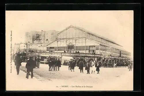 AK Niort, Les Halles et le Donjon