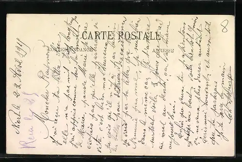 AK Niort, La Rue Ricard mit Passanten