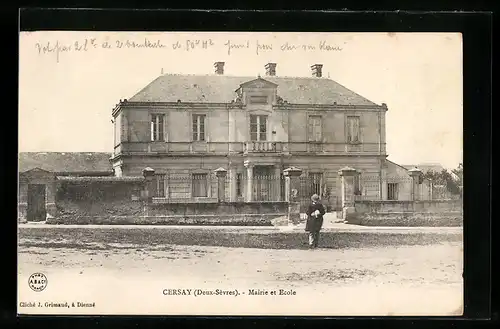 AK Cersay, Mairie et Ecole