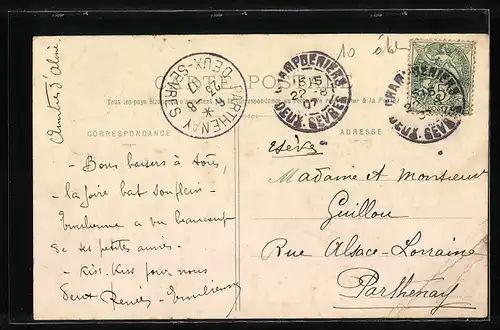 AK Champdeniers, Place de la République