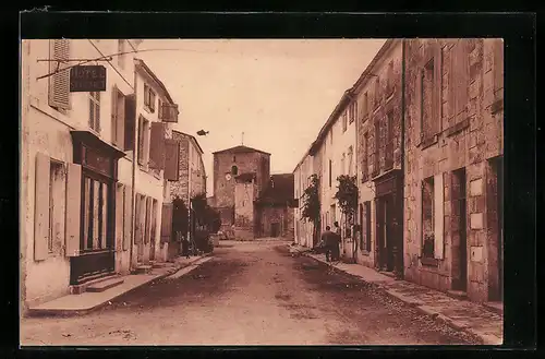 AK La Rochelle, Rue des Merciers