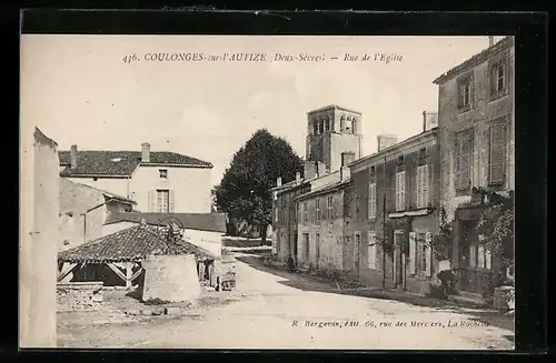 AK Coulonges-sur-l`Autize, Rue de l`Eglise