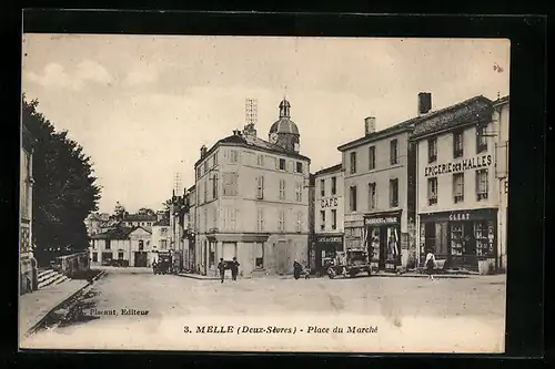 AK Melle, Place du Marché