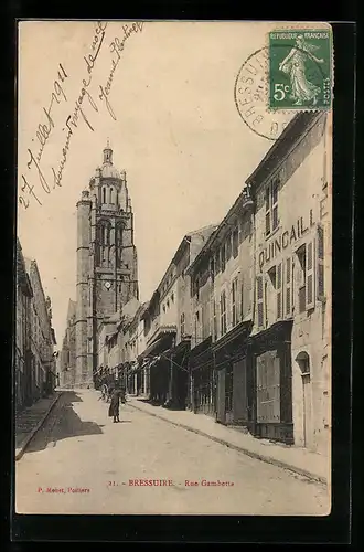 AK Bressuire, Rue Gambetta