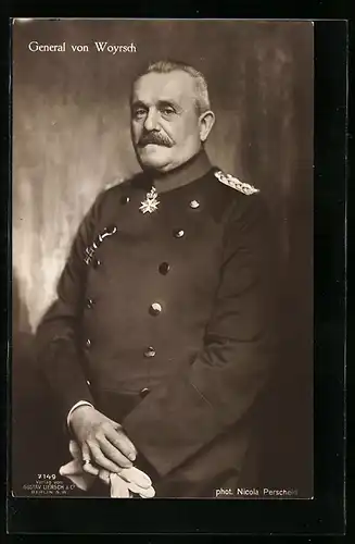 AK Portrait des General von Woyrsch