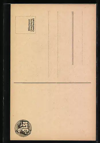 AK Heerführer von Bisisng in Uniform mit Orden