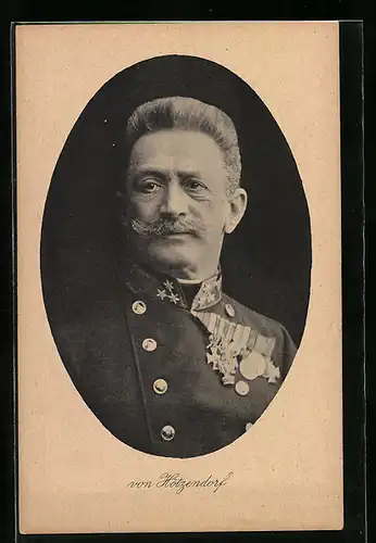 AK General der Infanterie Freiherr Conrad von Hötzendorf in Uniform