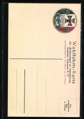 AK Generalfeldmarschall von Haeseler in Uniform mit Abzeichen und Orden