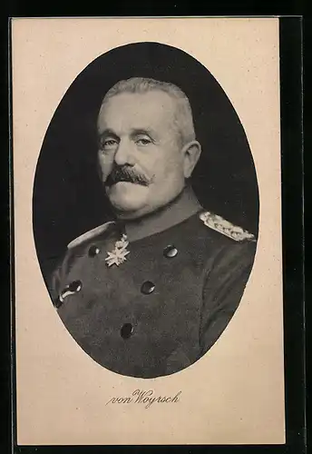 AK Heerführer von Woyrsch in Uniform