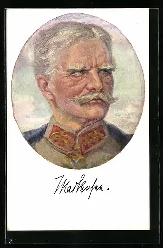 AK Heerführer Generalfeldmarschall von Mackensen in Uniform