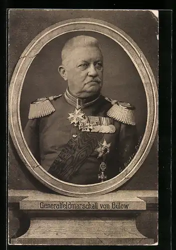 AK Heerführer Generalfeldmarschall von Bülow