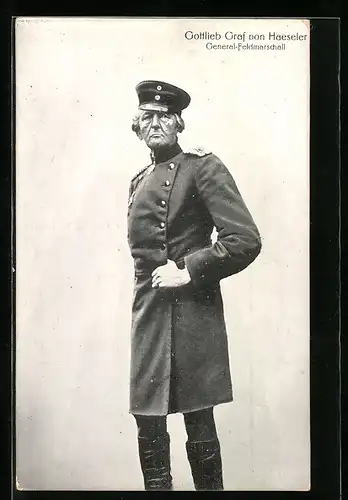 AK Generalfeldmarschall Gottlieb Graf von Haeseler