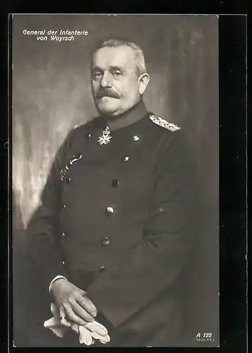 AK Portrait des General von Woyrsch