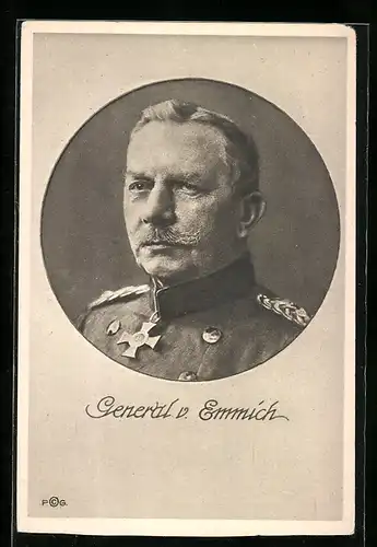 AK General v. Emmich mit Orden