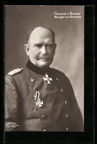 AK General v. Beseler, Bezwinger von Antwerpen