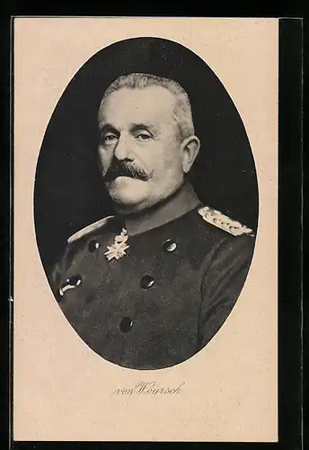 AK Heerführer von Woyrsch in Uniform