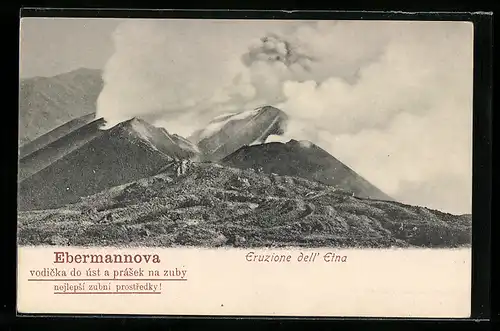 AK Etna, Eruzione dell`Etna