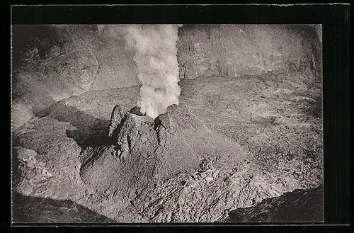 AK Vesuvio, Il cono eruttivo nel gran cratere
