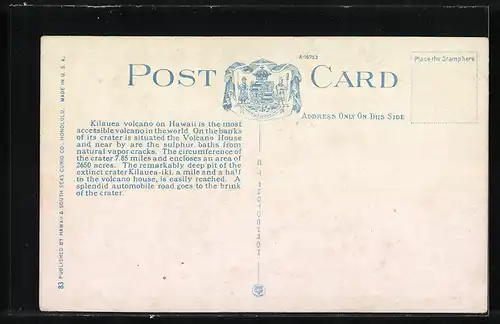 AK Hawaii, Volcano of Kilauea